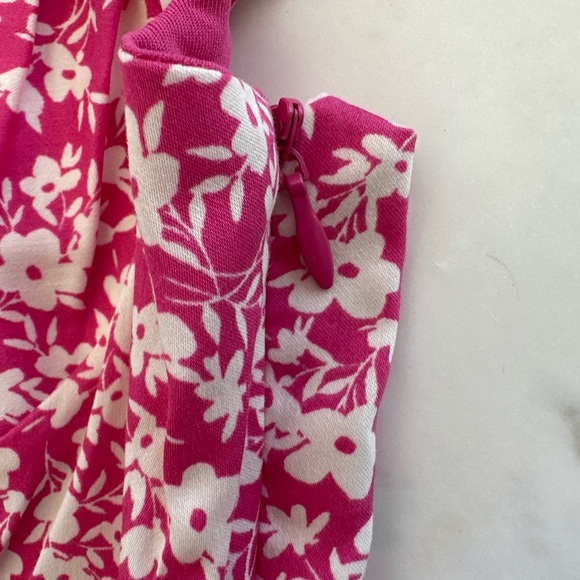 NWT Zara Pink Floral Spagh Strap Bodysuit - Picture 4 of 6